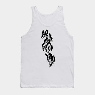 Fox Tribal Tattoo Tank Top